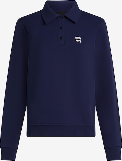 Megztinis be užsegimo iš Karl Lagerfeld, spalva – tamsiai mėlyna, Prekių apžvalga