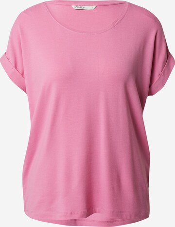 T-shirt 'Moster' ONLY en rose : devant