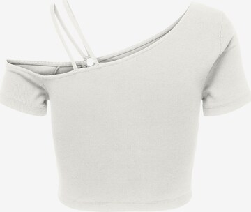 T-shirt 'FREJA' ONLY en blanc