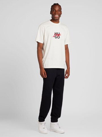HUGO Tapered Pants 'Nimaytro' in Black