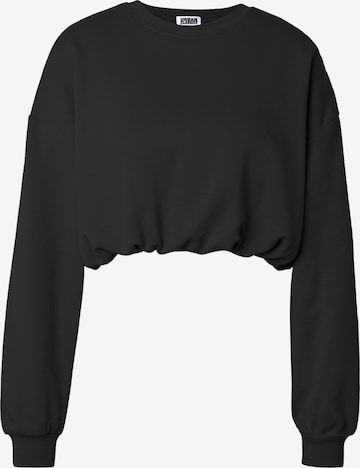 Sweat-shirt Urban Classics en noir : devant