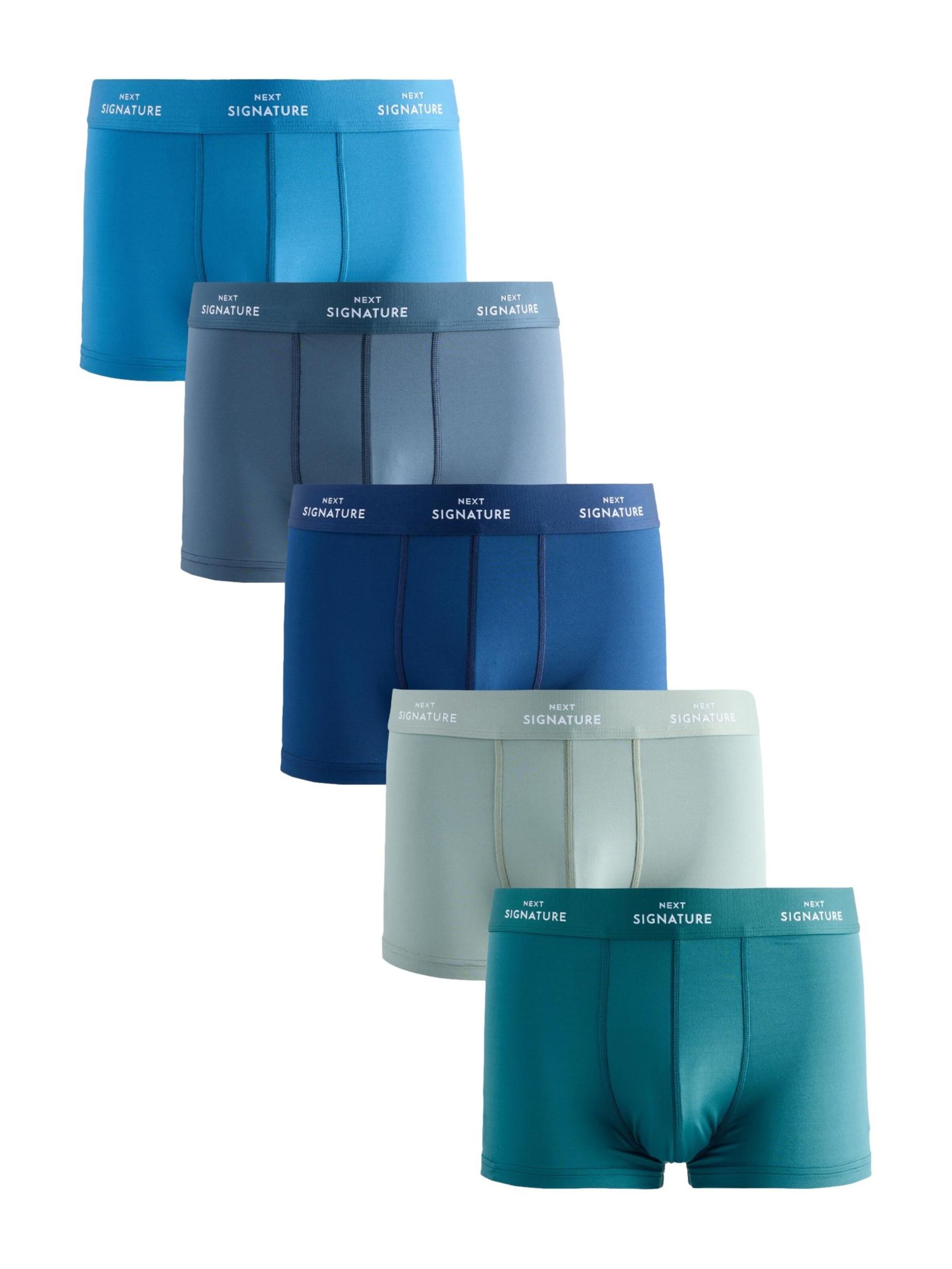 Next Boxer shorts in Blue: front