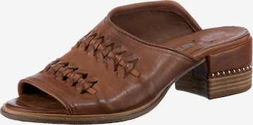A.S.98 Mules 'Moraine' in Brown: front