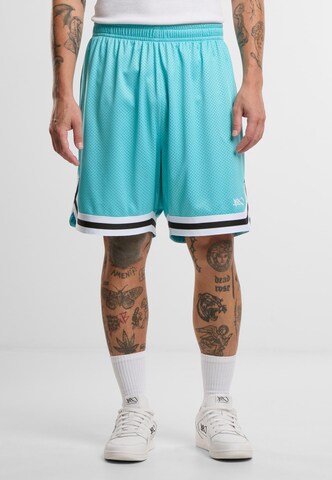 K1X - Loosefit Pantalón 'Double-X' en azul: frente