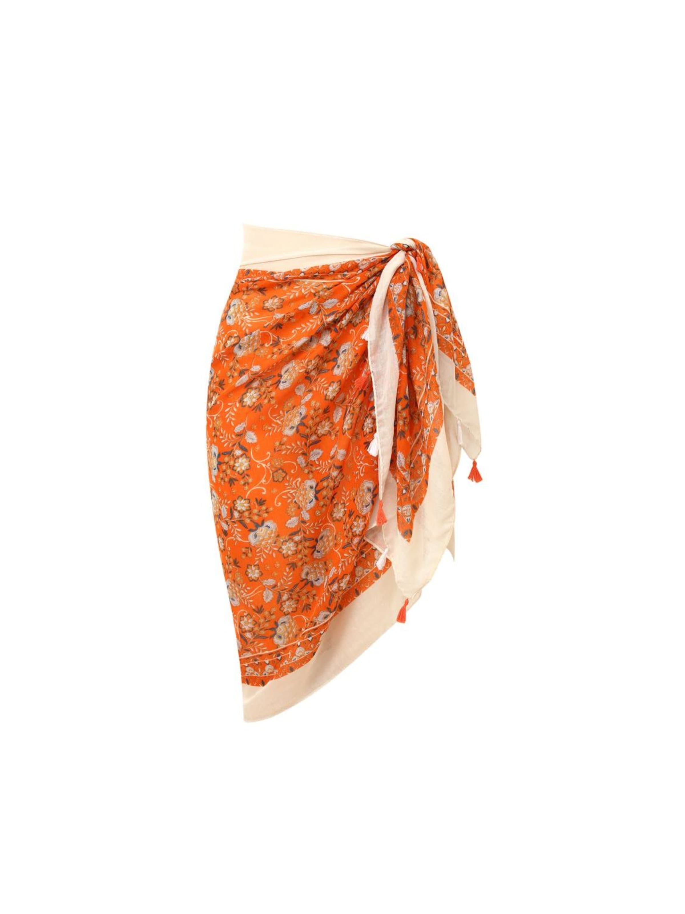 alberto cabale Skirt 'GIORDANA' in Orange: front