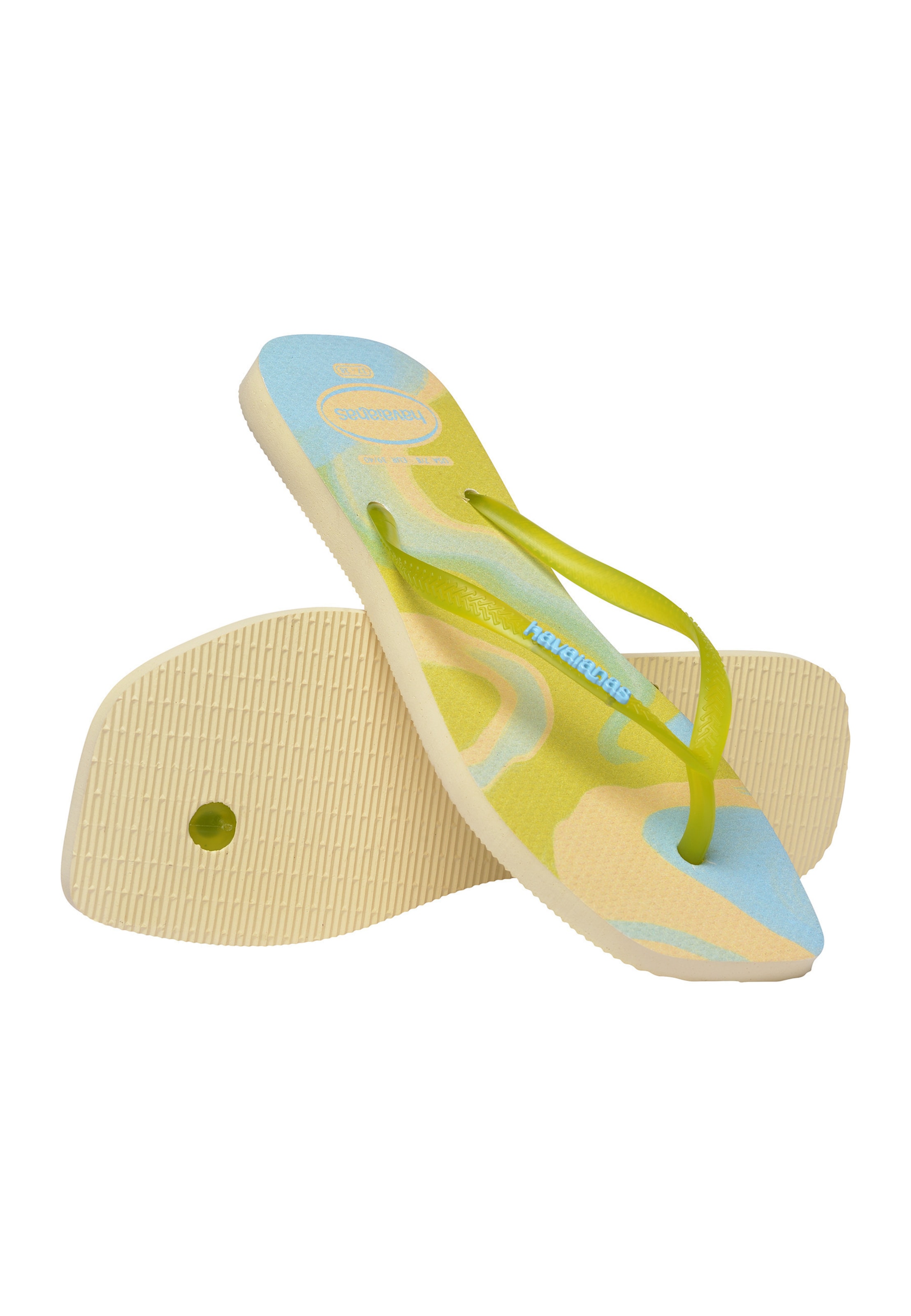 HAVAIANAS Žabky 'Square Jelly' – žlutá