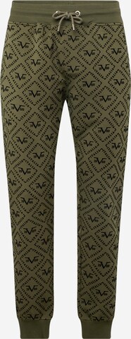 Tapered Pantaloni 'EGBERT' di 19V69 ITALIA in verde: frontale