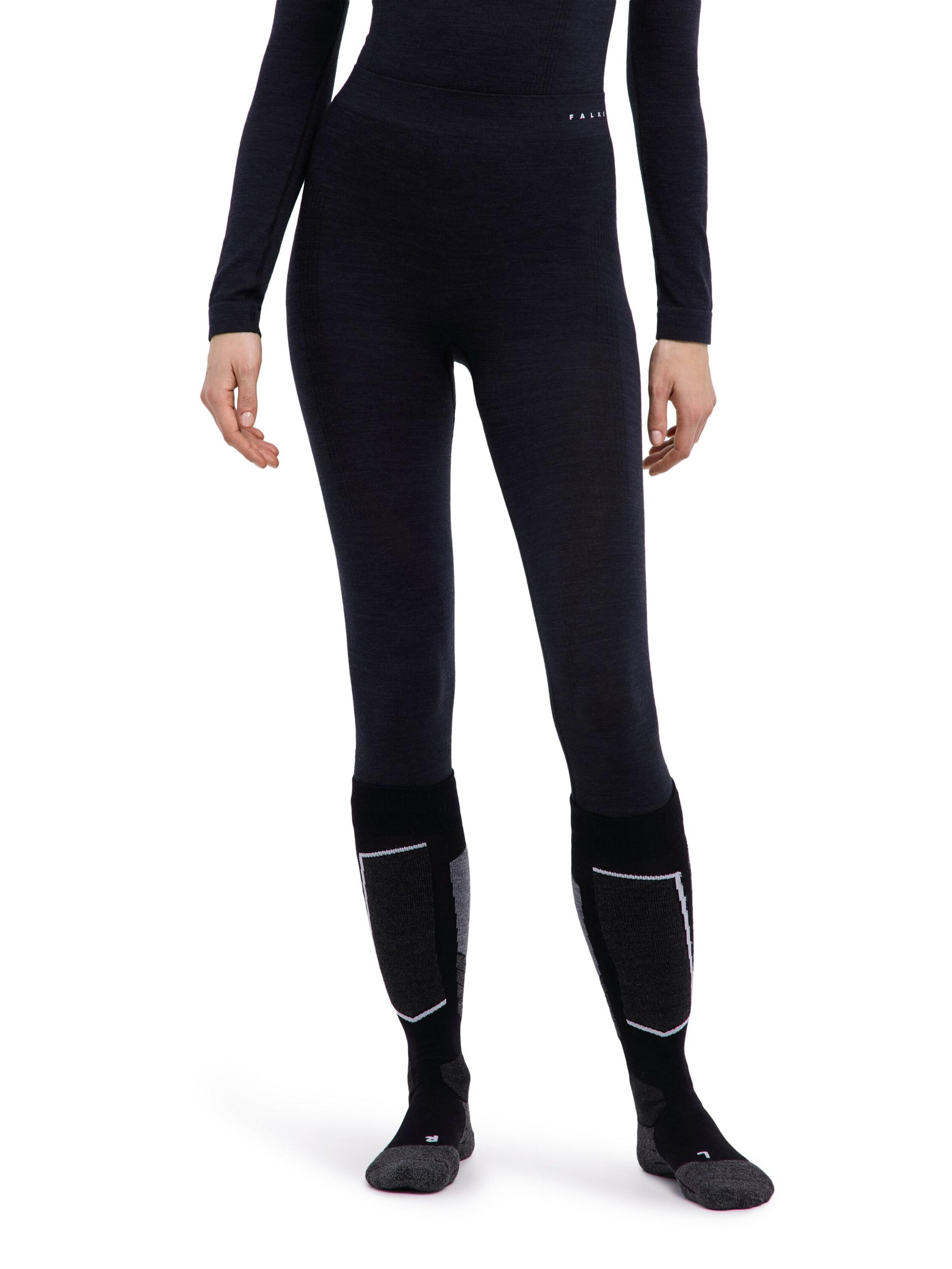 FALKE Strumpfhose '3/4'‌‌ in Schwarz: Vorderseite