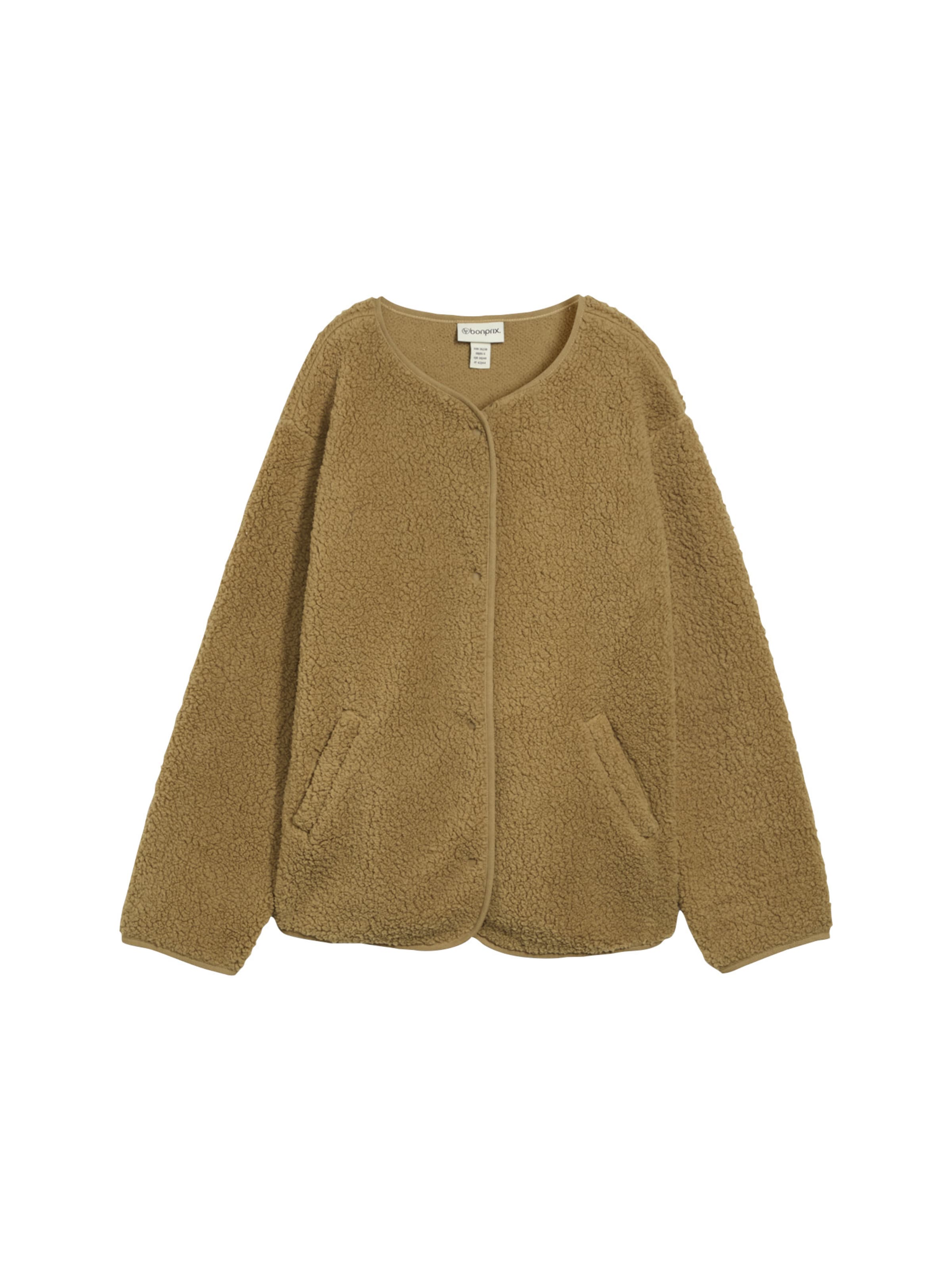 Giacca di mezza stagione di bonprix in beige: frontale