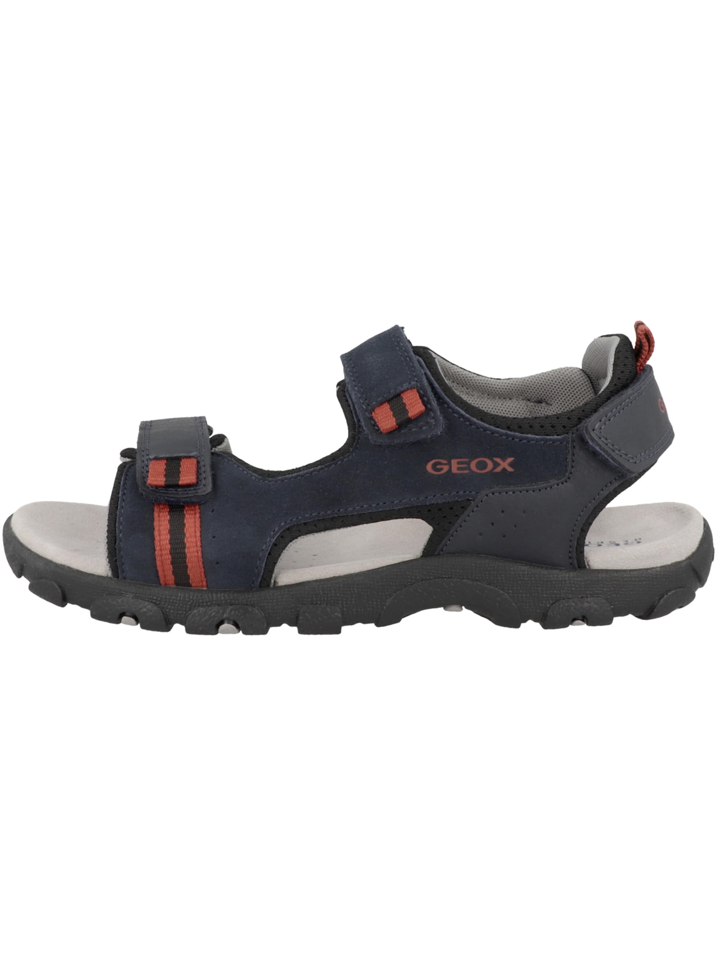 GEOX Sandale 'J S. Strada A' in Grau
