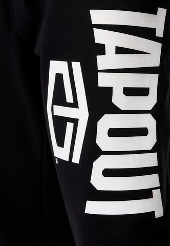 Tapout Tapered Sports trousers in Black