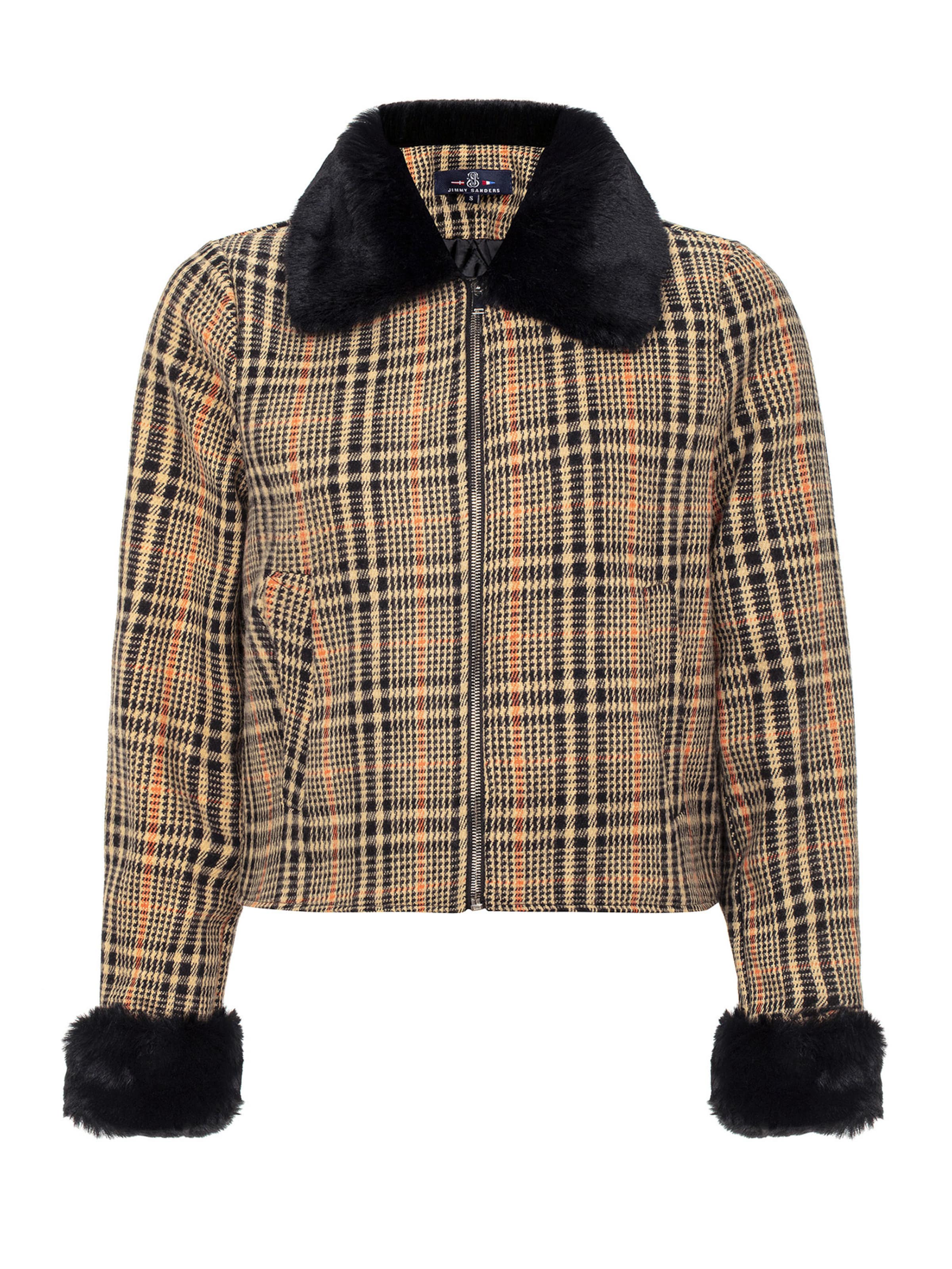 Jimmy Sanders - Casaco meia-estação em castanho: frente