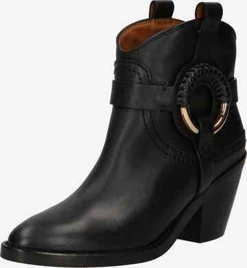 Bottines 'HANA' See by Chloé en noir : devant