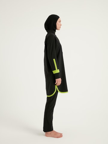 MARINA High neck Swimsuit in Black