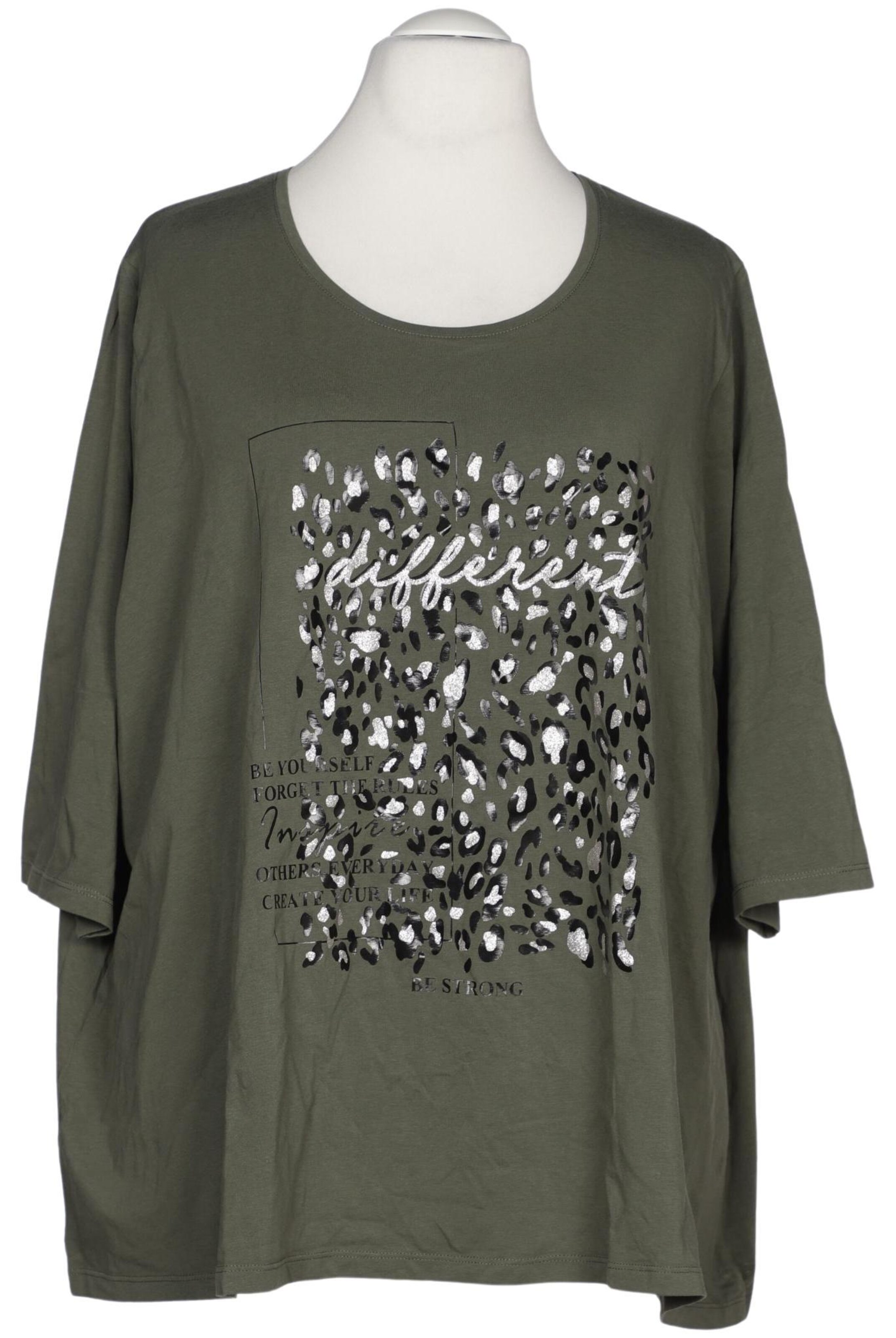 Ulla Popken T-Shirt 11XL in Grün: Vorderseite