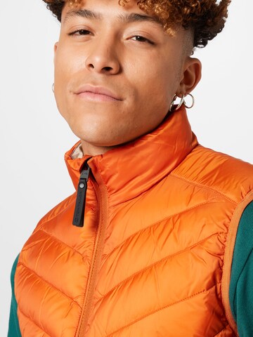 Gilet TOM TAILOR en orange