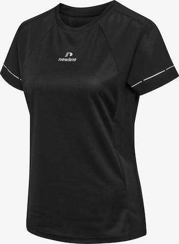 Newline Funktionsshirt 'Breathe' in Schwarz: Vorderseite