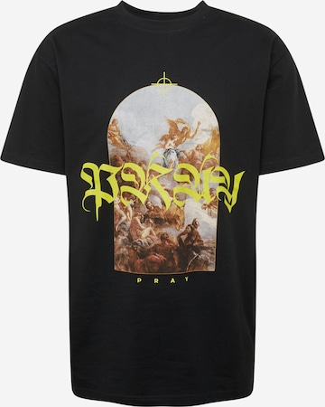 T-Shirt 'Pray' MT Upscale en noir : devant