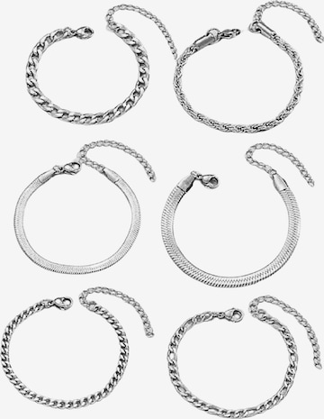 Engelsinn Jewelry Set 'mit Schmuckbox' in Silver: front