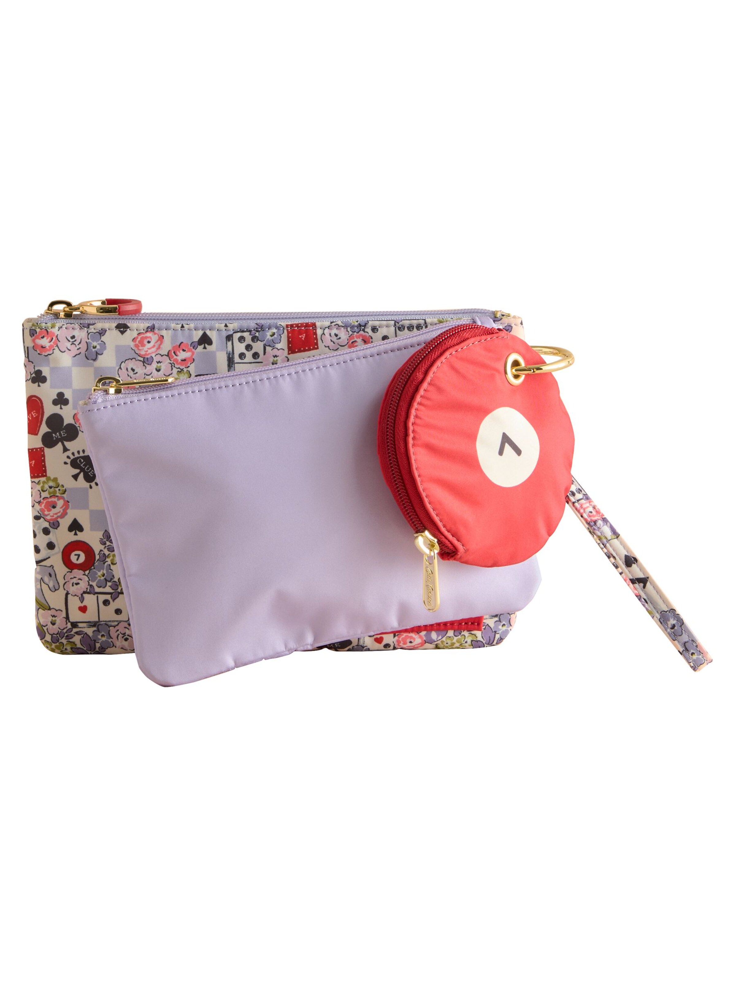 Etui de la Cath Kidston pe mov: față