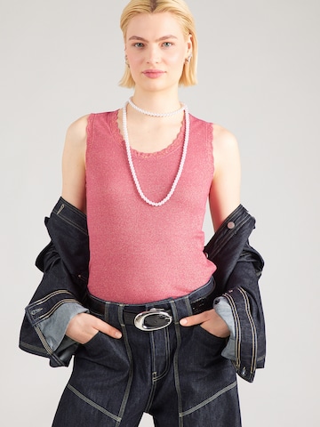 Haut 'ONLCARLA' ONLY en rose : devant