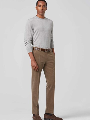 Regular Pantalon chino 'Trevira' MEYER en marron