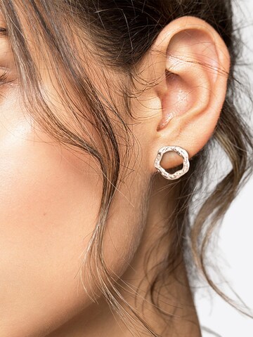 Sofia Milani Ohrringe 'Circle'‌‌ in Silber