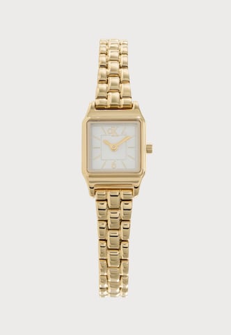 Calvin Klein - Reloj analógico 'SOFT FORM' en oro: frente