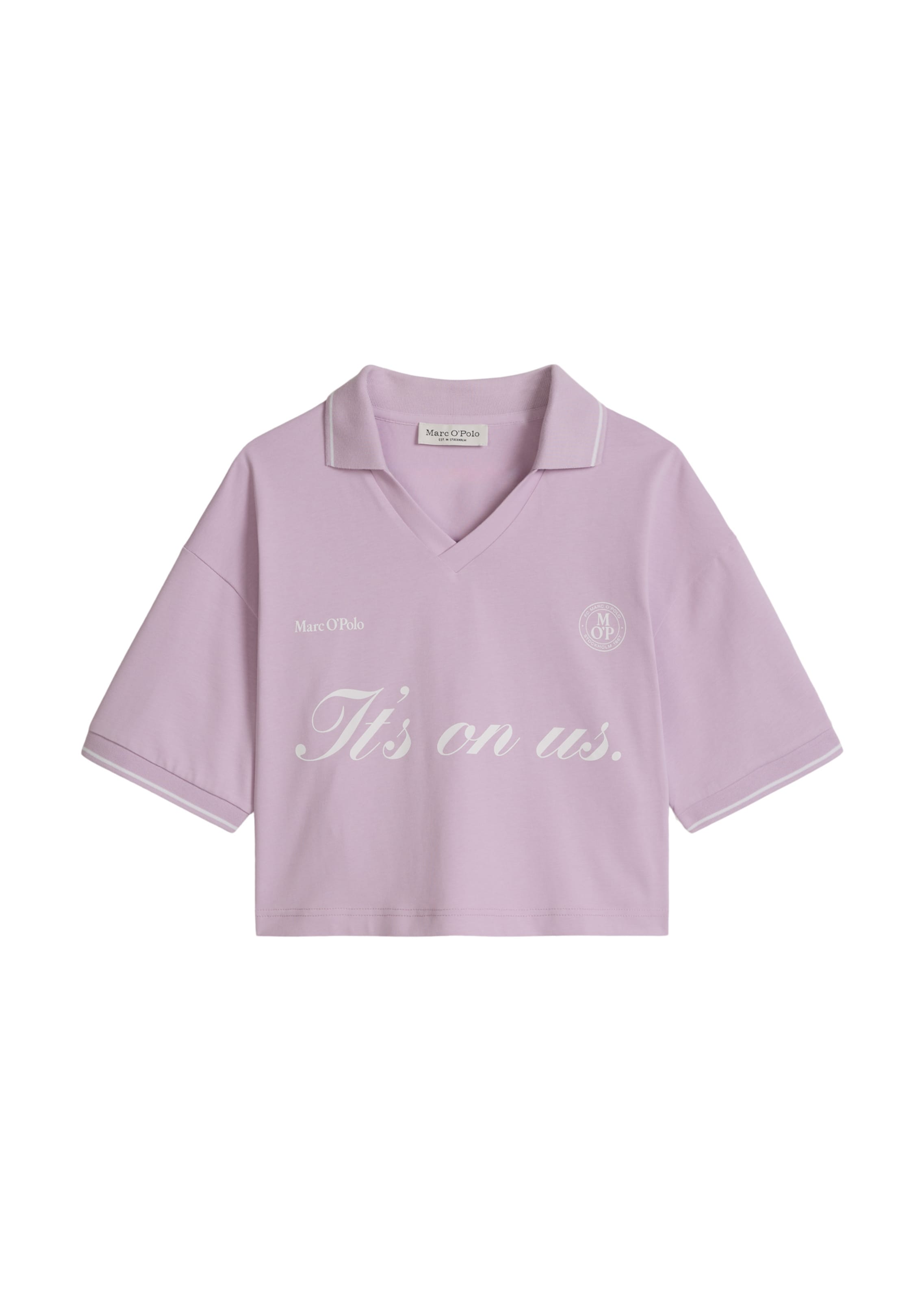 Marc O'Polo Shirt in Purple: front