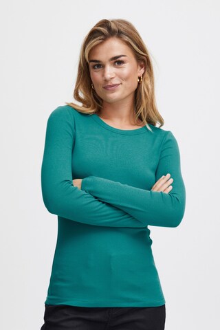 Fransa Shirt in Groen: voorkant