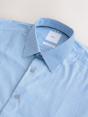 Coupe slim Chemise Next en bleu