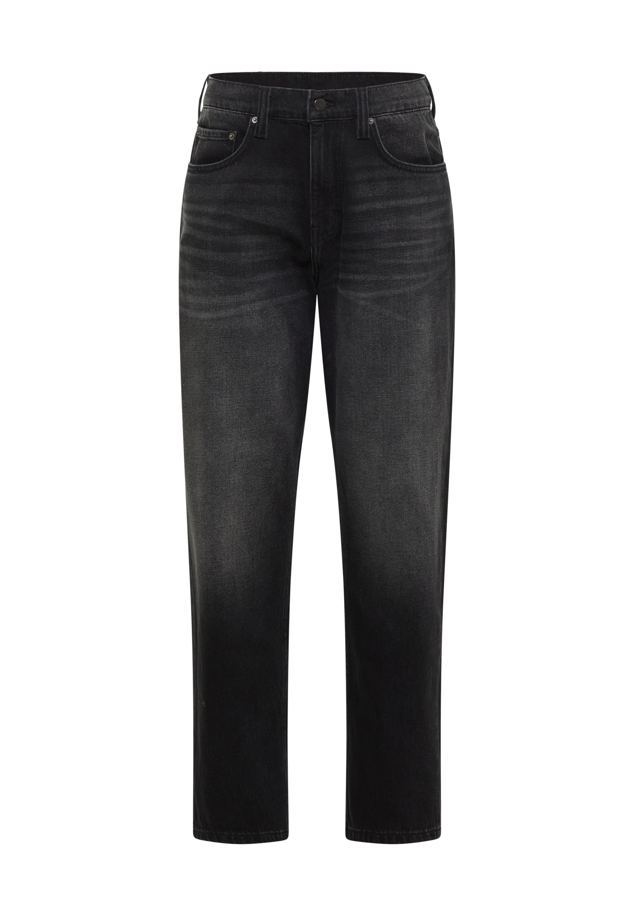 MUSTANG Loosefit Jeans in Schwarz: Vorderseite