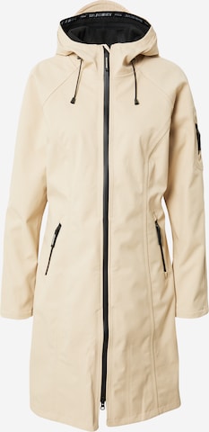 Cappotto funzionale di ILSE JACOBSEN in beige: frontale