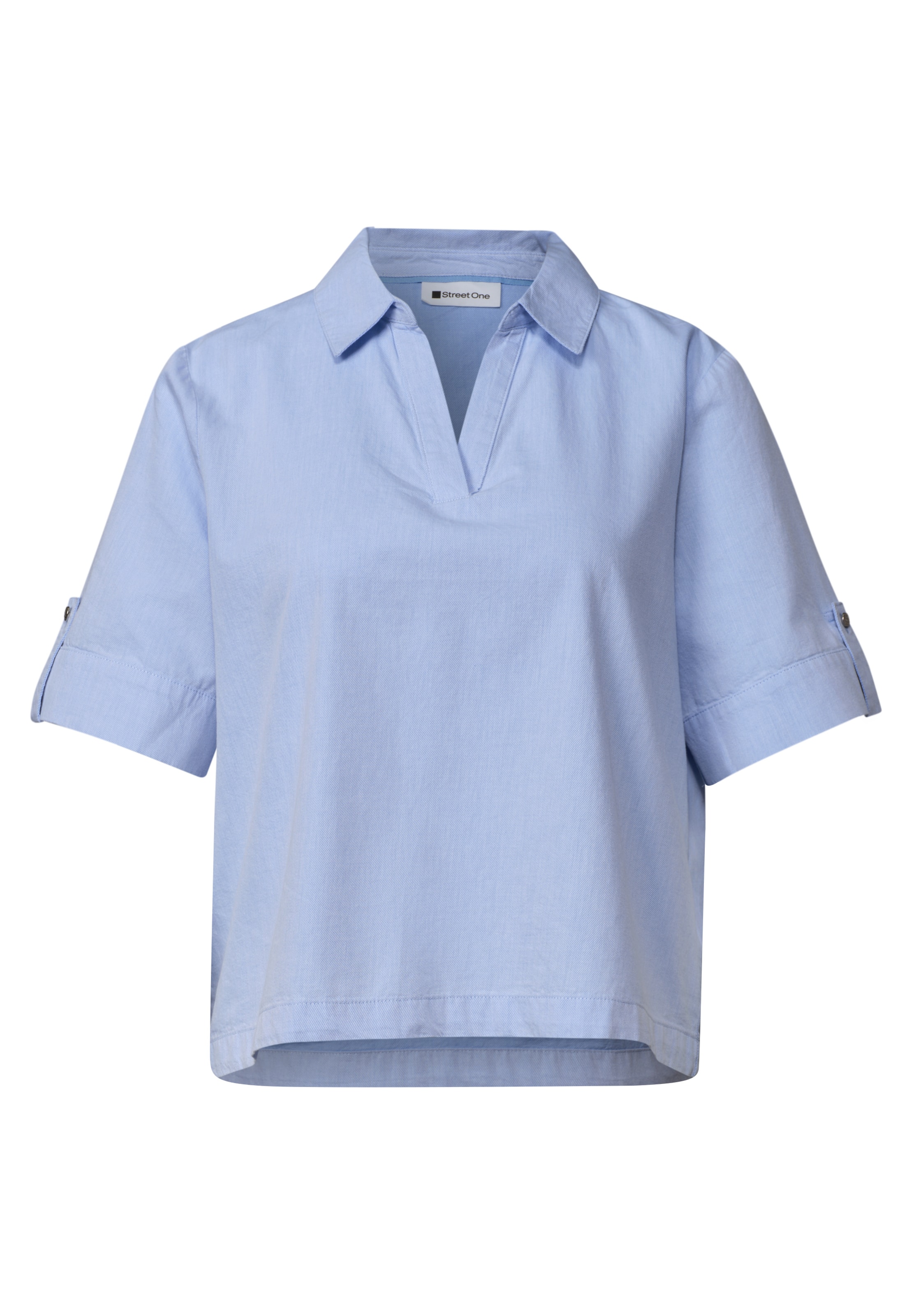 Camicia da donna di STREET ONE in blu: frontale