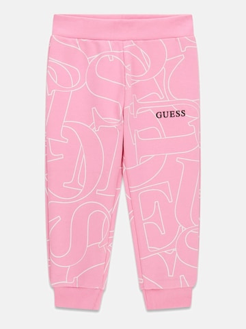 GUESS Regular Pants in Pink