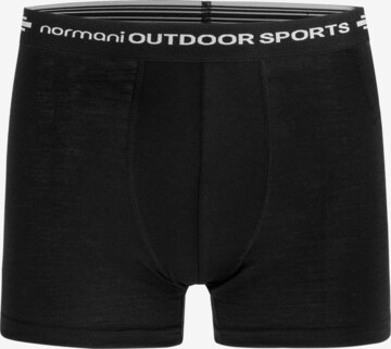 normani Boxershorts ' Adelaide ' in Schwarz: predná strana