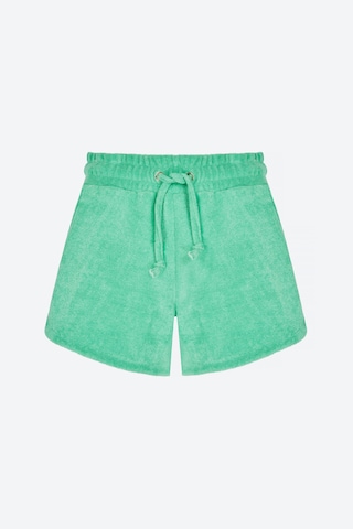 Pantalon 'Flavia' Aligne en vert : devant