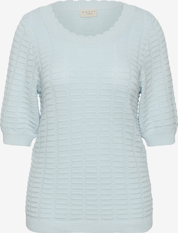 KAFFE CURVE Pullover 'KClotia' i blå: forside