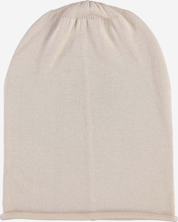 Giorgio Rimaldi Beanie in Beige: front