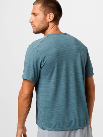 T-Shirt fonctionnel 'Miler' NIKE en bleu