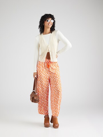 Sublevel Wide leg Broek in Oranje