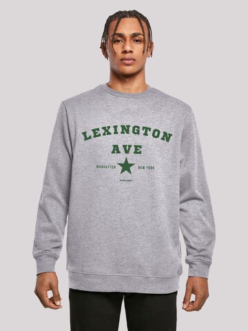 Sweat-shirt 'Lexington Ave' F4NT4STIC en gris : devant