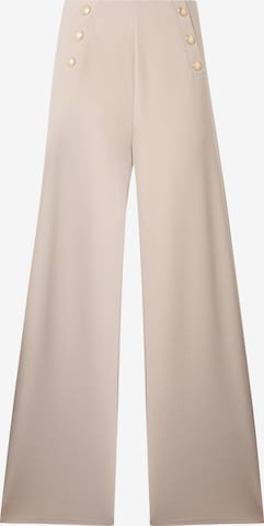 pilka ONLY Plačios klešnės Kelnės 'ONLTILDA': priekis