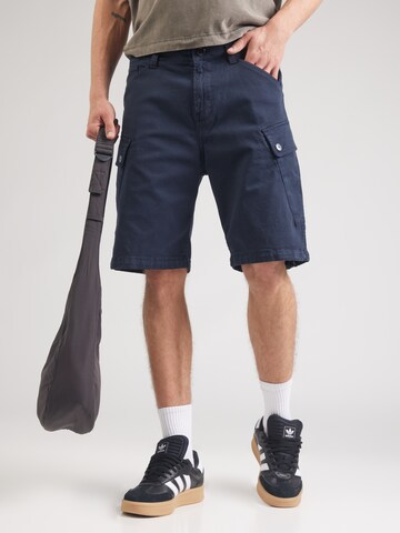 Regular Pantalon cargo 'Roxic' G-STAR en bleu : devant