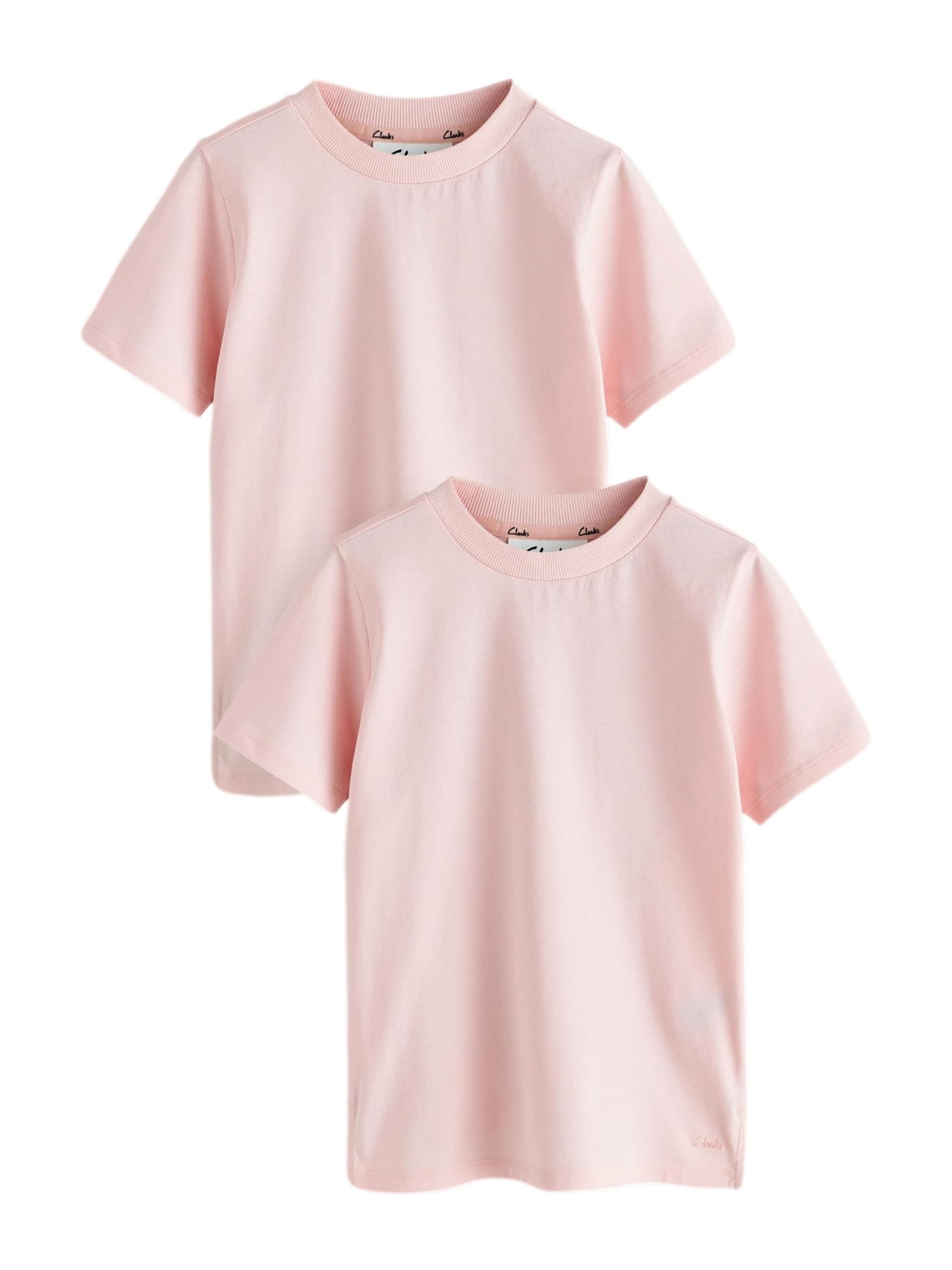 CLARKS Shirt in Roze: voorkant