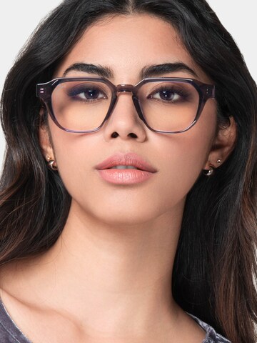 Herling Glasses 'Zane Blue Light' in Grey