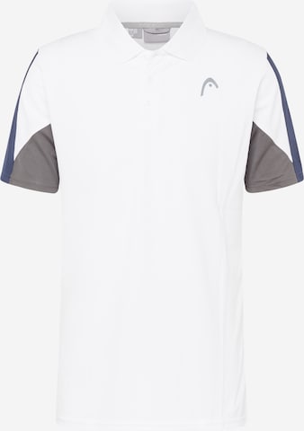 HEAD Λειτουργικό μπλουζάκι 'CLUB 22' σε λευκό: μπροστά