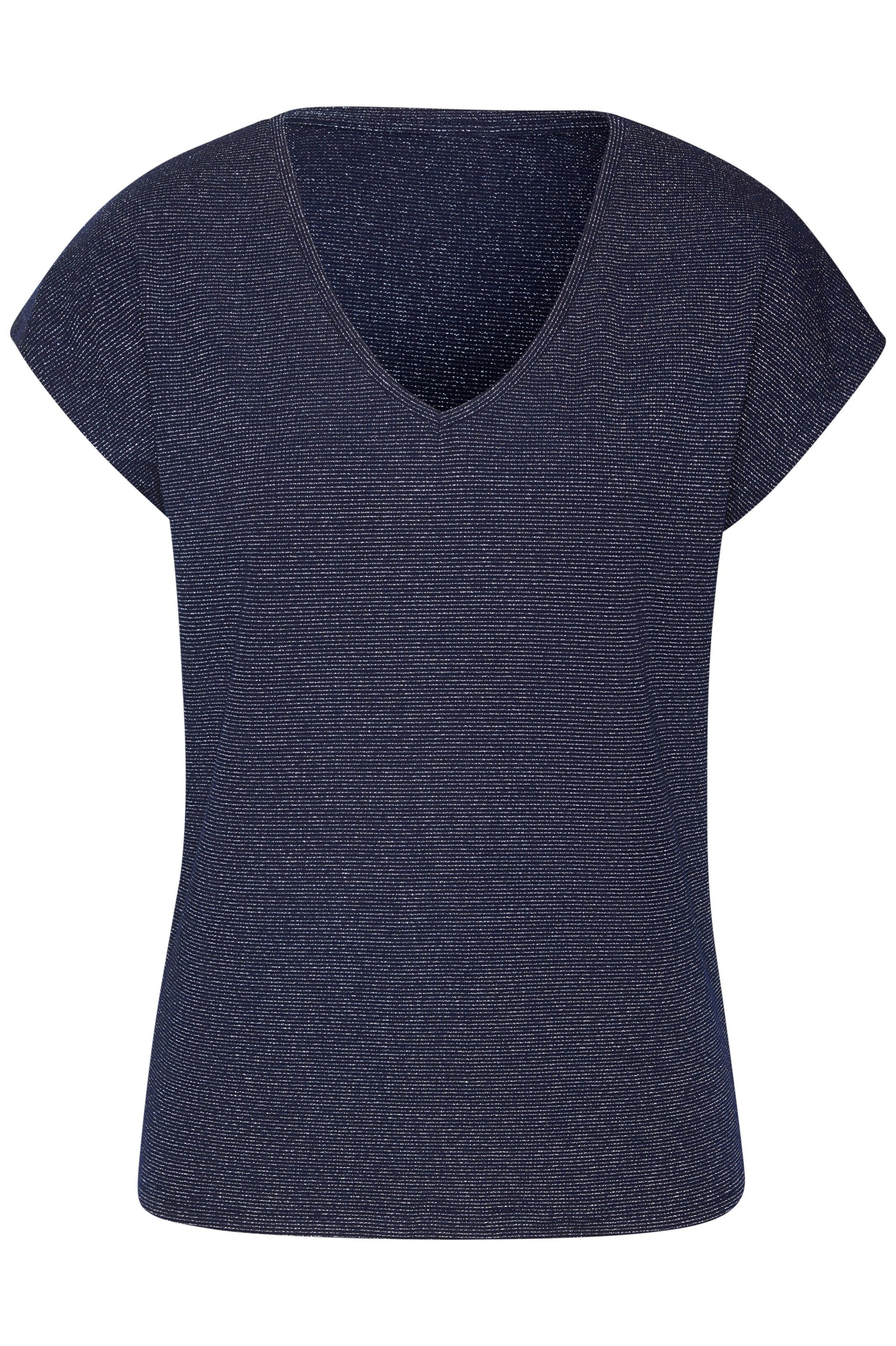 LASCANA Shirt in Blue: front