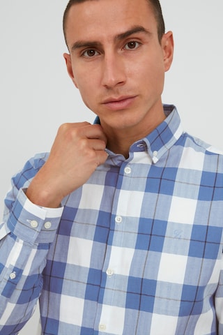 Casual Friday Regular fit Overhemd 'Anton' in Blauw