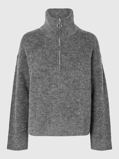 SELECTED FEMME Pullover in dunkelgrau, Produktansicht